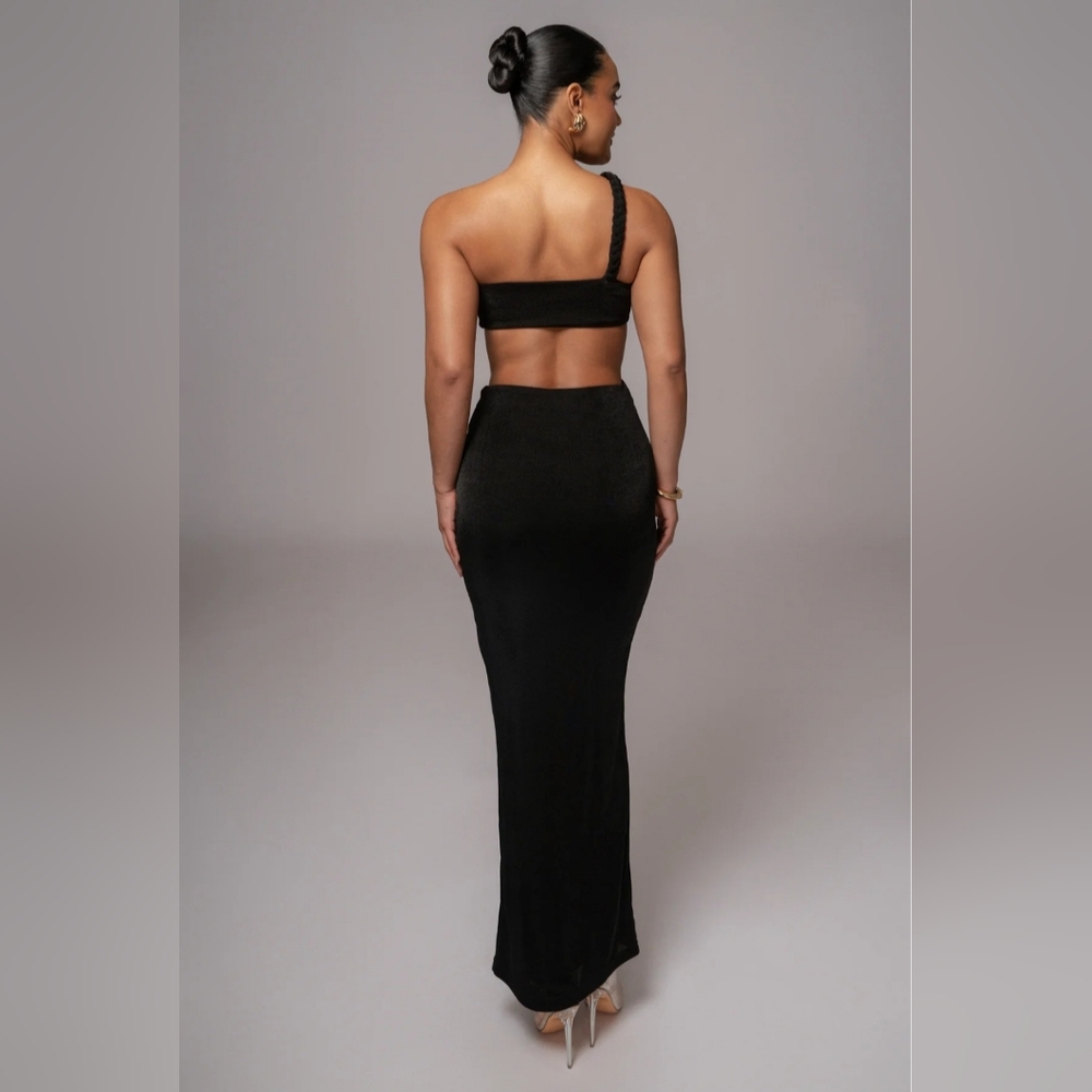 JLUXLABEL Black Cutout Maxi Dress - Picture 4 of 6